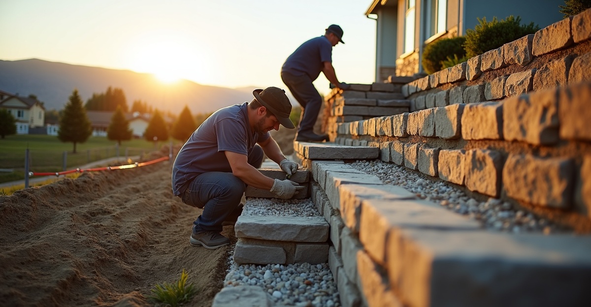 landscape retaining wall ideas