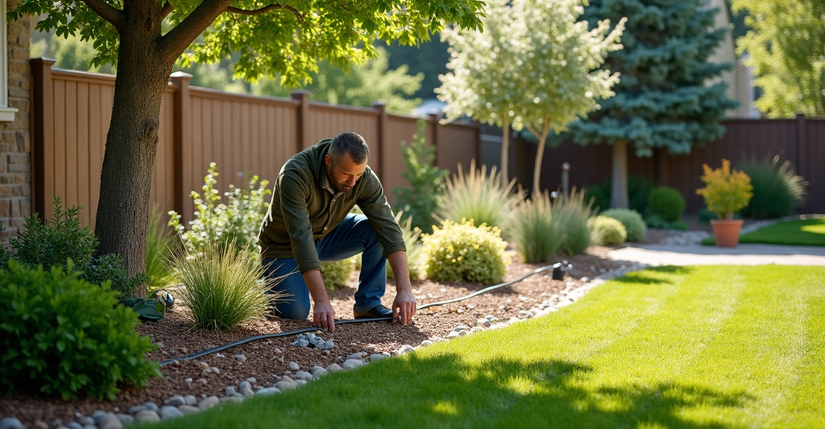 low maintenance landscape